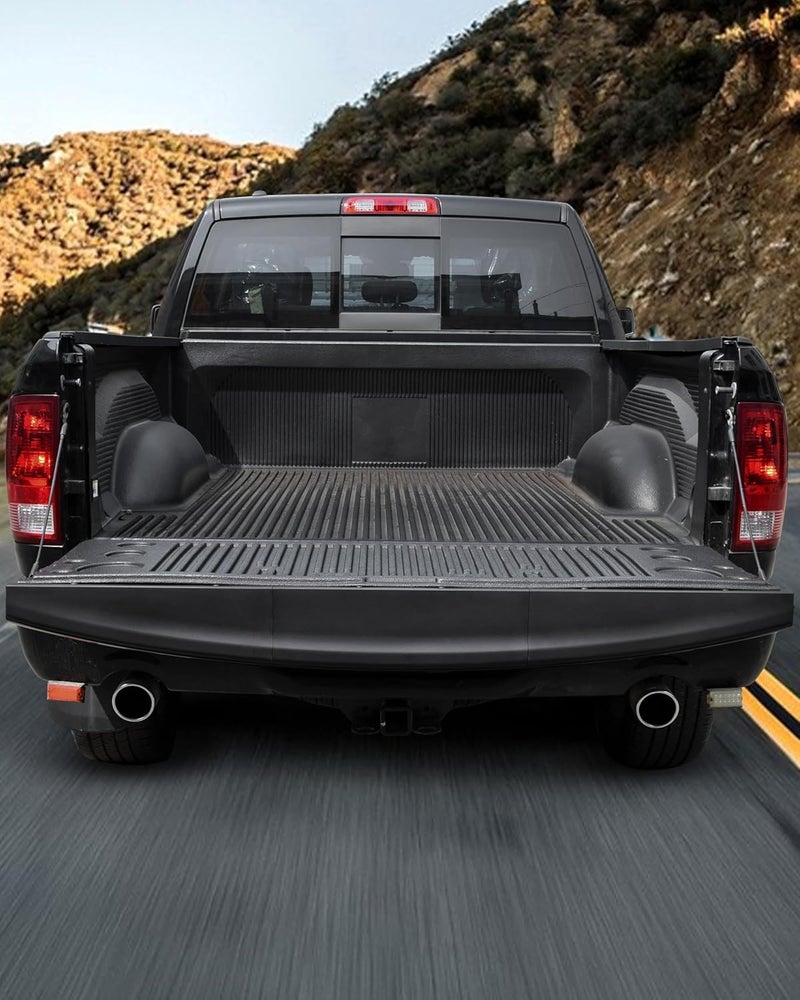 KEWISAUTO Tailgate Spoiler Molding Cap for 2009-2019 Dodge Ram 1500, Combined Center Tailgate Flex Step Cap Top Molding Trim Protector Cover for 2010-2018 Dodge Ram 2500 3500 Accessories, 3PCS - Image 3